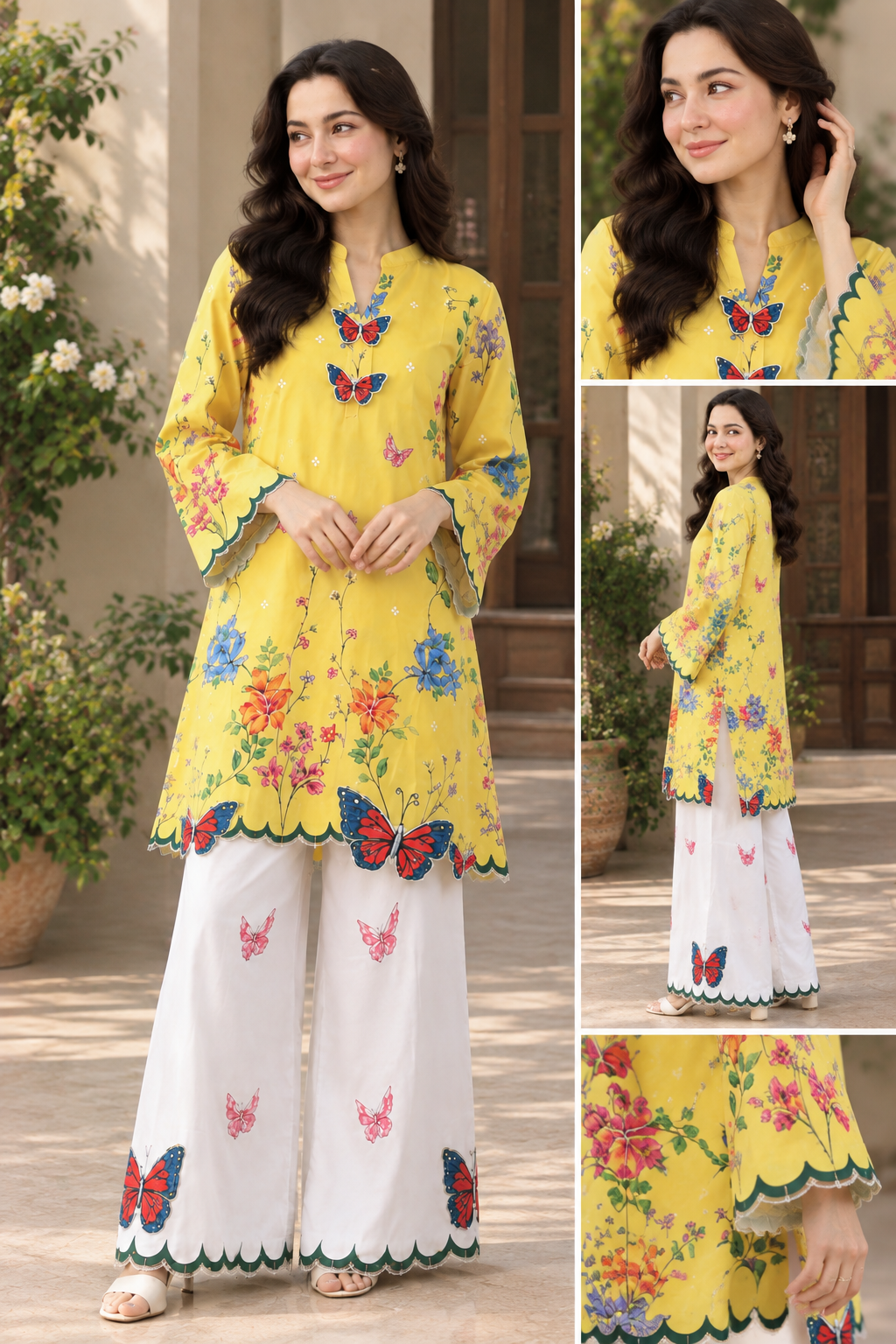 Viral butterfly 🦋 Design 2 Pcs