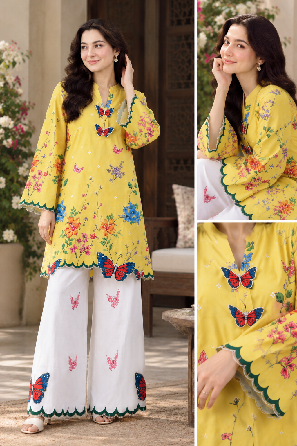 Viral butterfly 🦋 Design 2 Pcs