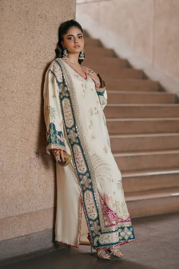 Premium Embroidery Viral Kaftan Stitched