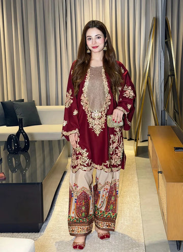 Most Trending Embroidery 2 Pcs Suit