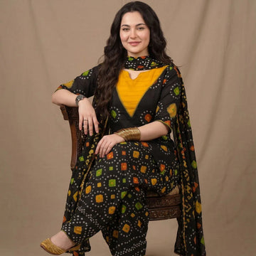 Chunri Print 3 Piece Lawn Suit for Women