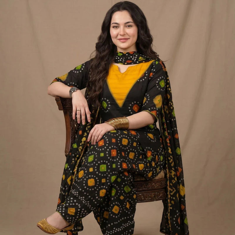 Chunri Print 3 Piece Lawn Suit for Women