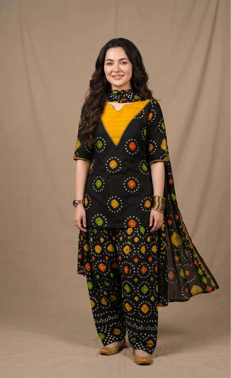 Chunri Print 3 Piece Lawn Suit for Women